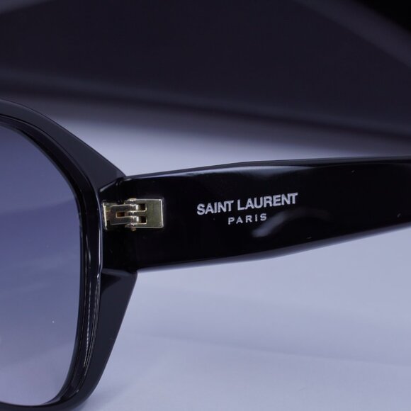 Saint Laurent SL M8/FN 001 Square Sunglasses – Black/Grey Gradient main image 11